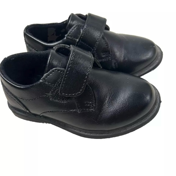 Toddler Boys Max + Jake Black Dress Shoes Size 6 - Picture 1 of 3